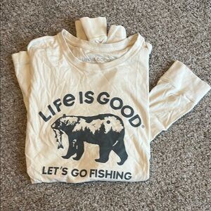 Life is Good Crusher-Lite long sleeve